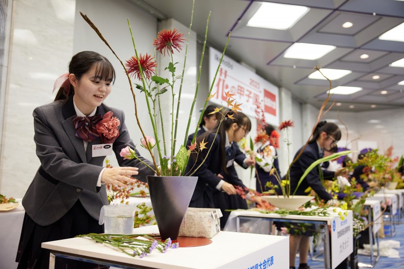 Ikenobo花の甲子園2025 北海道大会イメージ画像