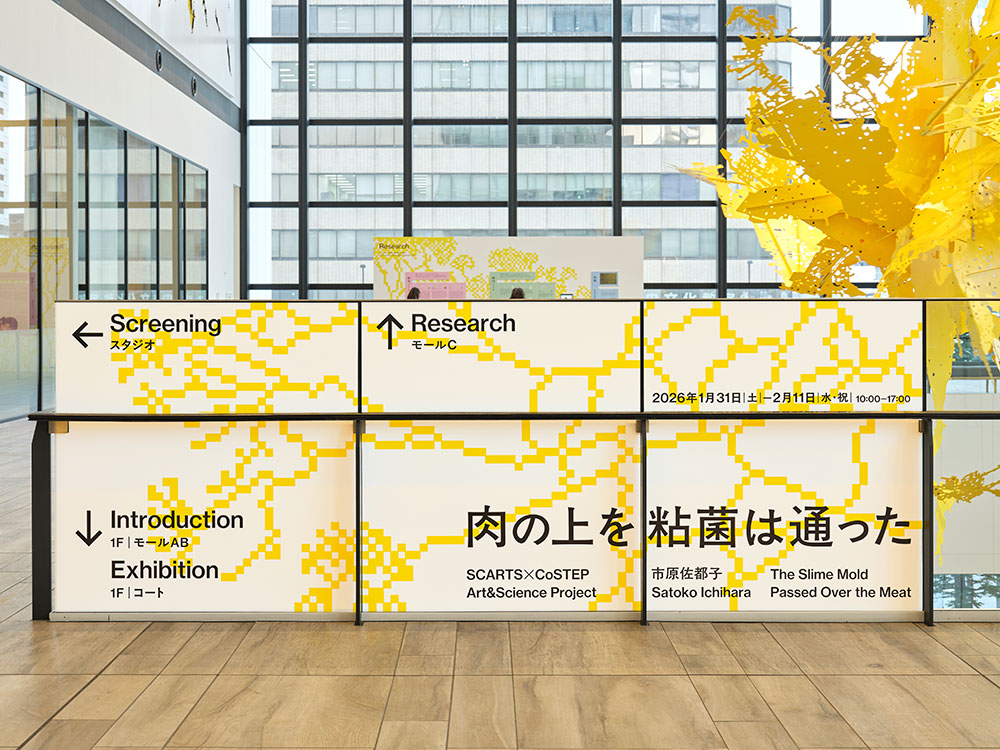 SCARTS×CoSTEPアート&サイエンスプロジェクト 市原佐都子『肉の上を粘菌は通った』イメージ画像12