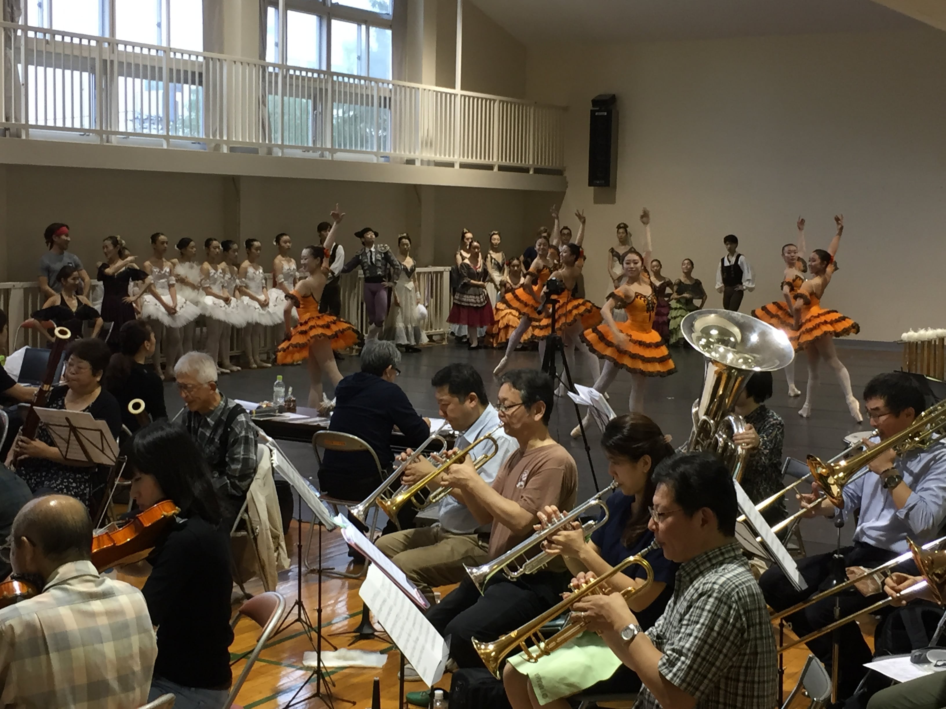 第3幕のリハーサルの様子2枚目