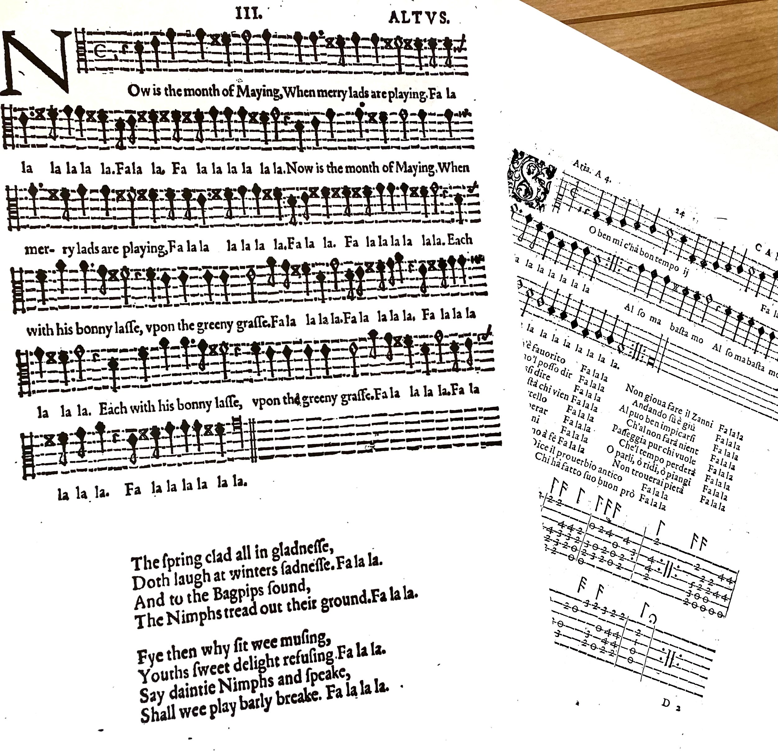 朝のミニ・コンサート ～16世紀から17世紀の声楽曲と器楽曲のイメージ